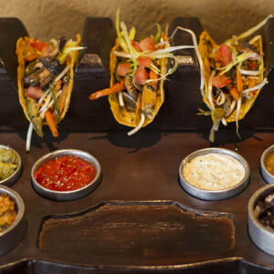 TACOS VEGETARIANOS