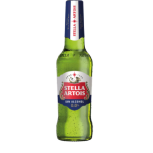 Stella Artois sin alcohol 330cc